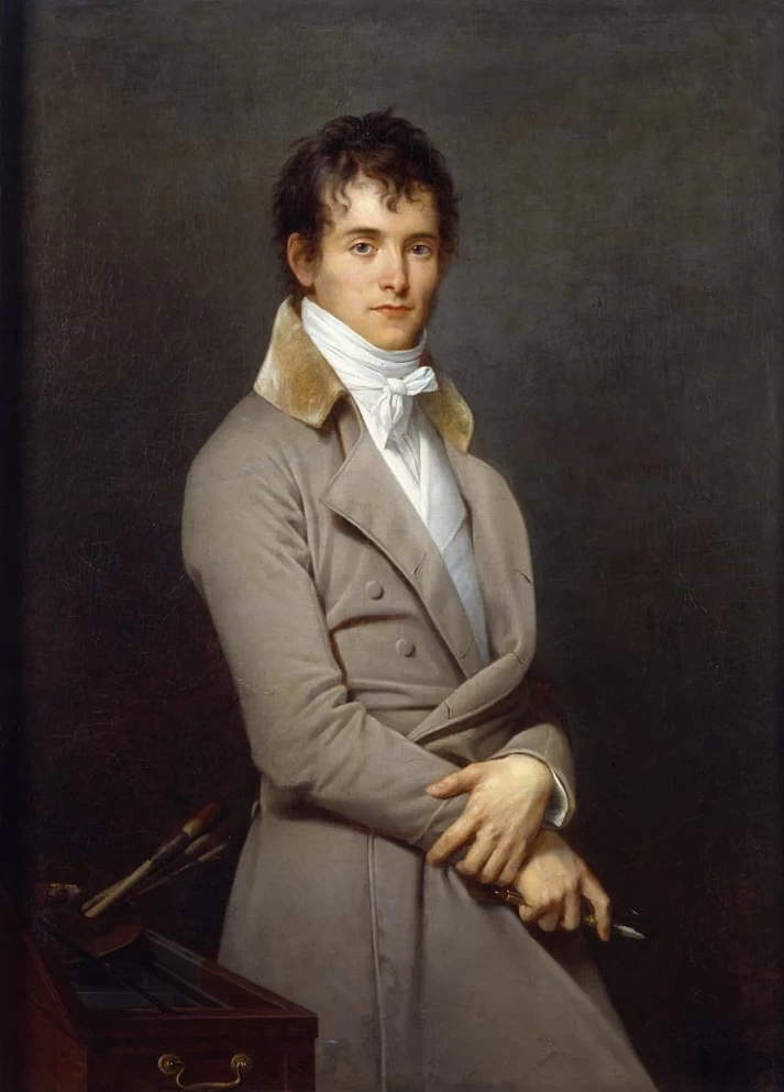 Ritratto del pittore Pierre Narcisse (Pierre - Narcisse) Guerin, Musee des Beaux, Arts, Orleans